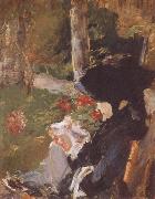 Edouard Manet Manet-s Mother in the Garden at Bellevue France oil painting artist